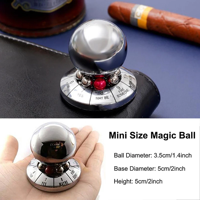 

Prophecy & Fidget Desk Toy, Fun Decision Ball Gift for Stress Relief, Unique Novelty for Home Office Decor and Relaxation