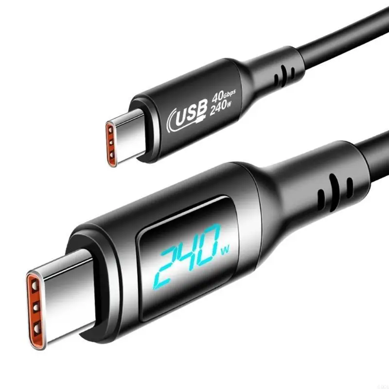 

G5GA PD240W Cable Digital Display Fast Charging USB Type C to Type C Data Cable