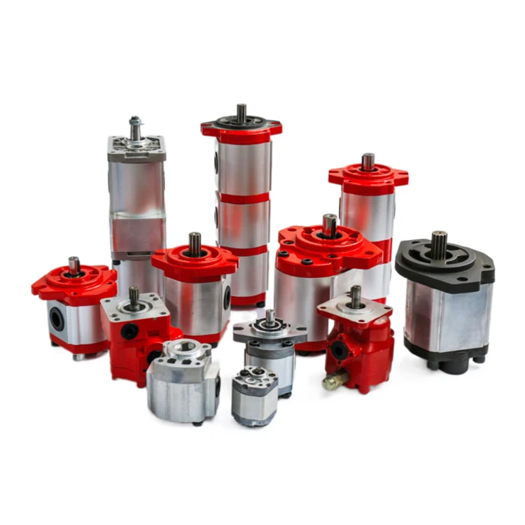 고압 농업용 트랙터 크레인 트럭 굴삭기 로더 단일 기어 펌프 유압