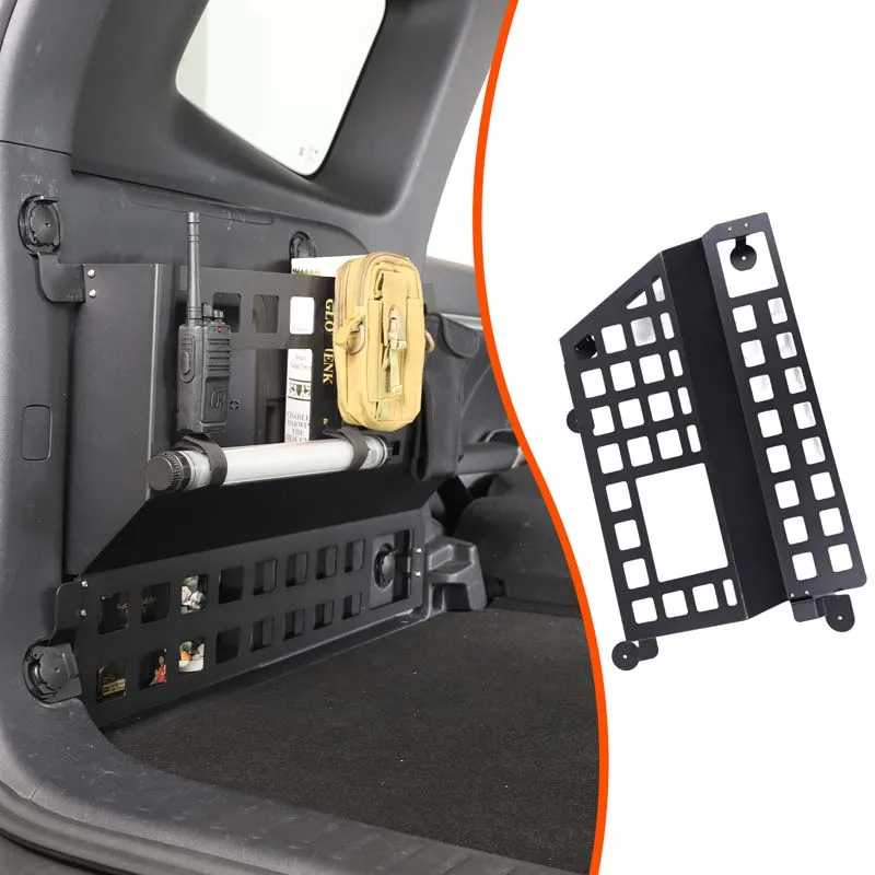 

Aluminum Alloy Black For CHANGAN Deepal G318 2024-2025+ Car trunk side tool storage baffle car interior modification accessories