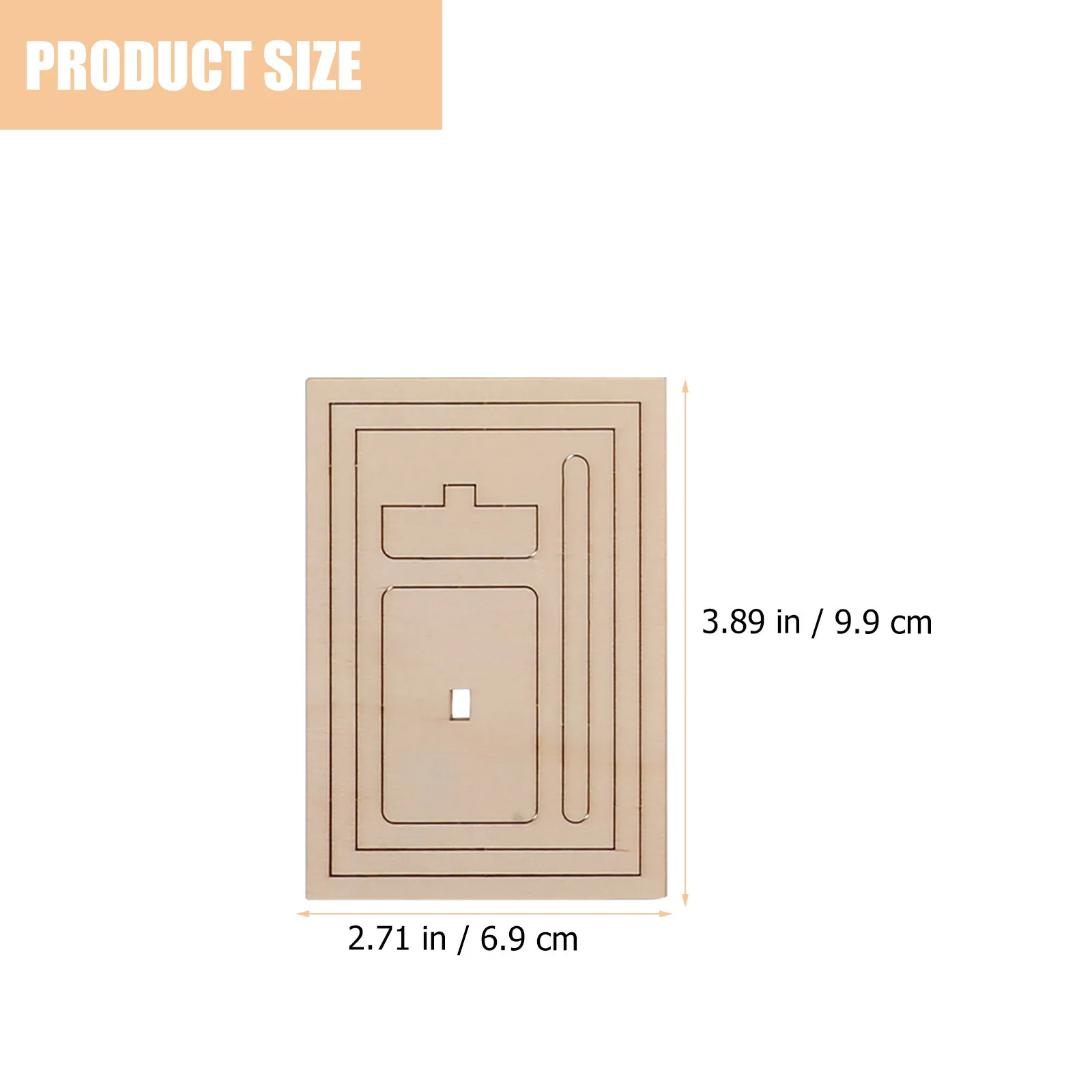 Wooden Paper Craft Frame Kit for Kids – DIY Educational Science Experiment & Creative Handicraft Learning Set