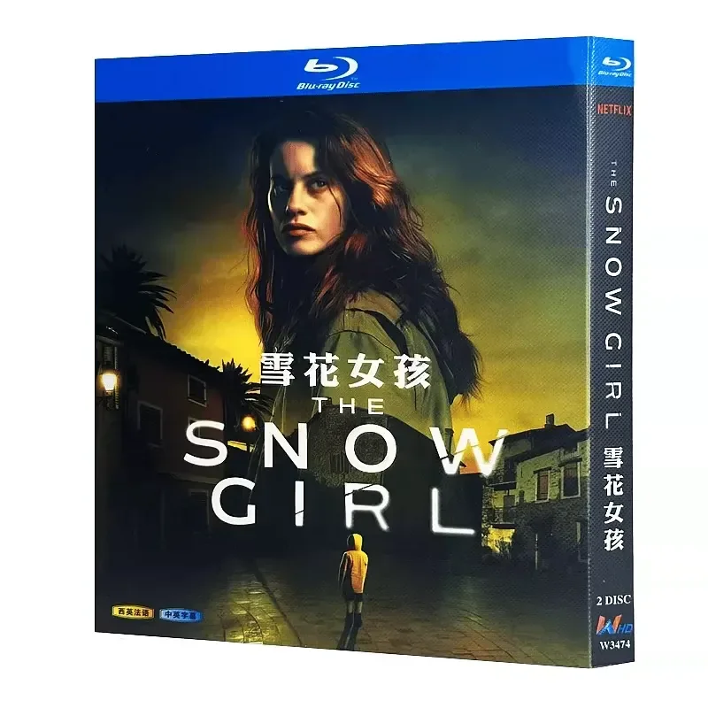 BD Blu-ray Disc Snowflake Girl Spanish Drama 1080p CD Box with Chinese and English Subtitles