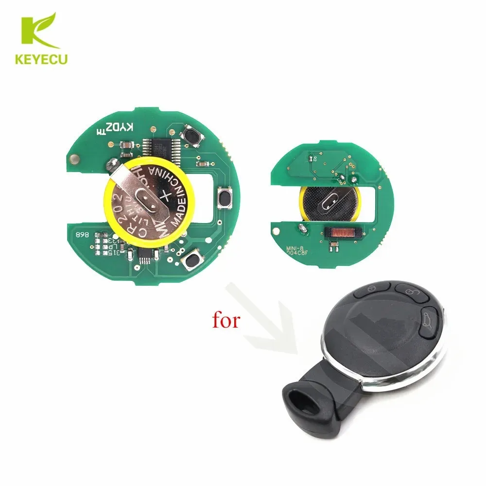 KEYECU akumulator inteligentny zdalny Borad CAS System 315LP/315 MHZ/433 MHZ/868 MHZ dla BMW MINI Cooper 2007-2014