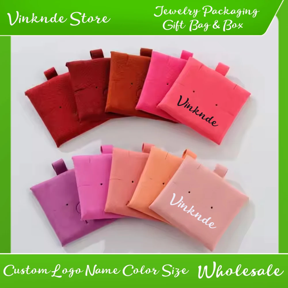 

High Quality Custom Logo Microfiber Jewelry Cards Rings Earrings Packaging Display Card for Hoops 6x6cm Travel Organizer Pad