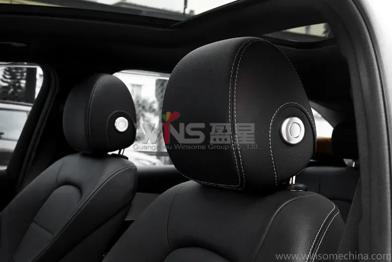 

Подушка на пуговицах красная серебряная декоративная накладка на внутренние молдинги аксессуары для стайлинга для Mercedes Benz ML W166 GLE GL GLS