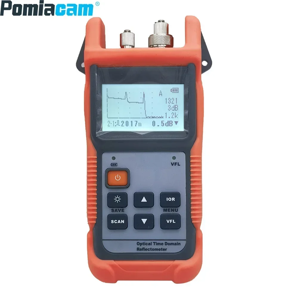 TM190S OTDR Fiber Optic Tester High-precision Detector Breakpoint Obstacle Finder Optical Time Domain Reflectometer