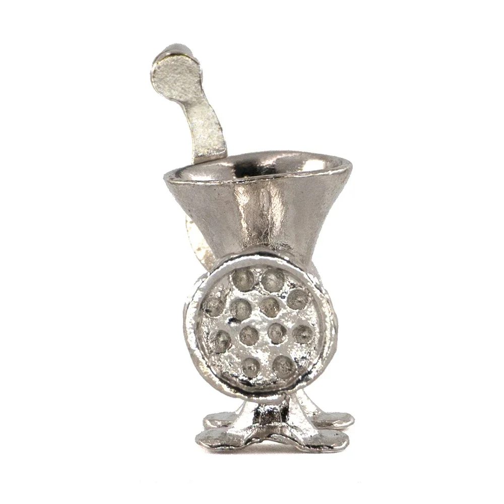 1 pz 1/12 accessori per casa delle bambole mini tritacarne chopper robot da cucina in miniatura modello giocattolo per la decorazione della casa delle bambole