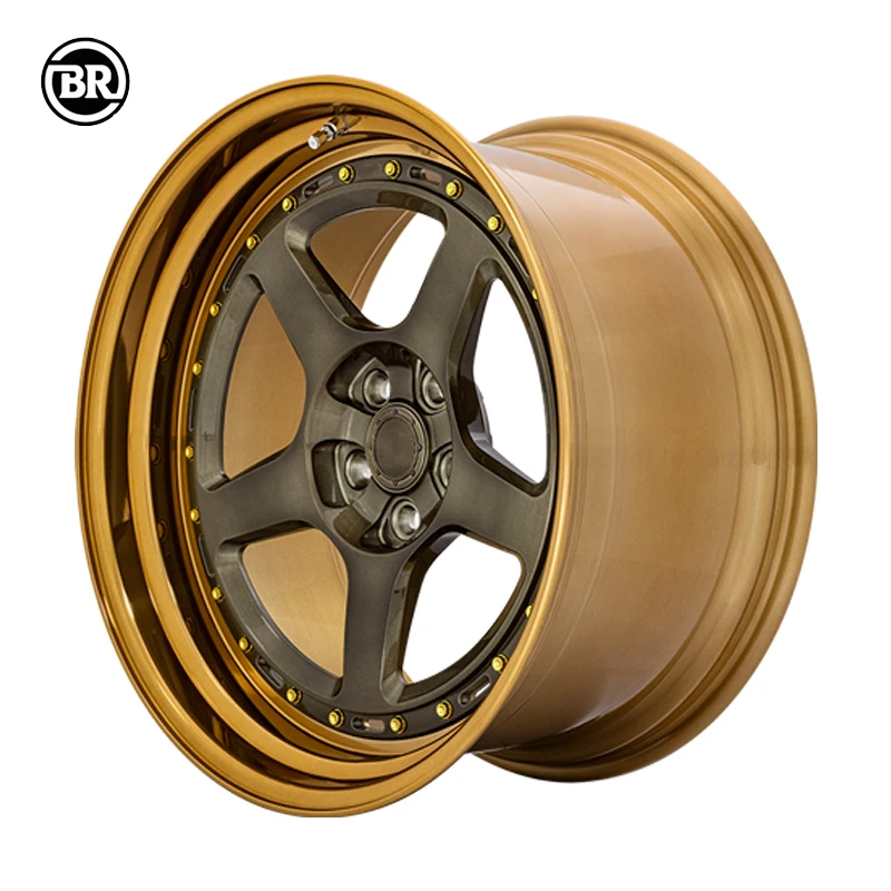 

Borui Customized Forged Wheels, Alloy Rims For Luxury Cars, 2pc Single Piece Forged Wheels Ranging From 16 Inches To 24 Inches