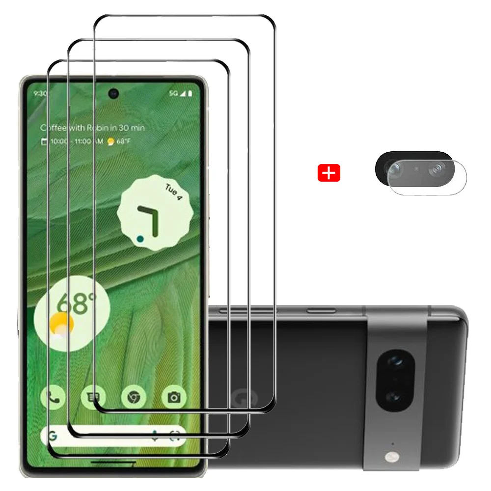 pixel7a Pelicula For Google Pixel 8 7A 7 6 A Tempered Glass Pixel7 5G Screen Protector Pixel 6a Cristal templado Pixel6A Clear Front Film Pixel8 Pro