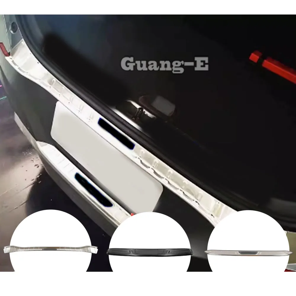 Car External Rear Bumper Trim Trunk Cover Accessories Decoration Frame For Chevrolet Tracker/Trax 2019 2020 2021 2022 2023 2024