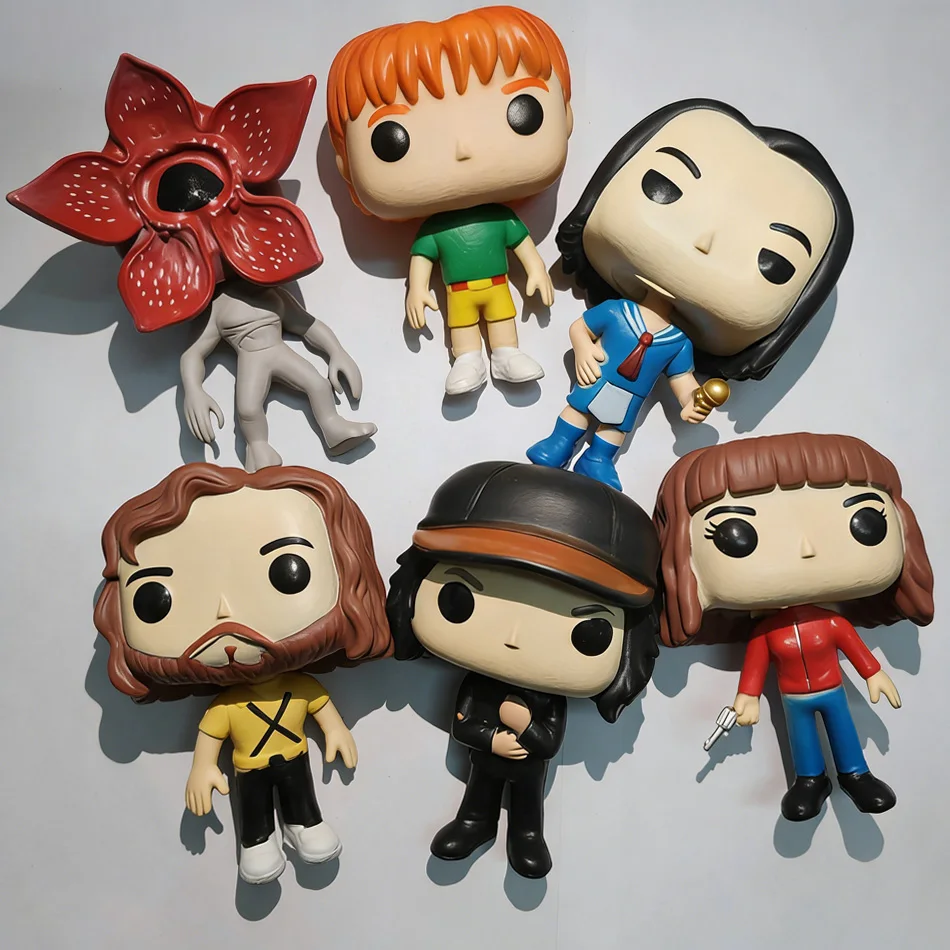 Nuevas Figuras de Acción de Vinilo de la Serie de Televisión Stranger Things, Eddie Ives/Will Byers/Mike Wheeler, Muñecos de Juguete, Regalo para Niños
