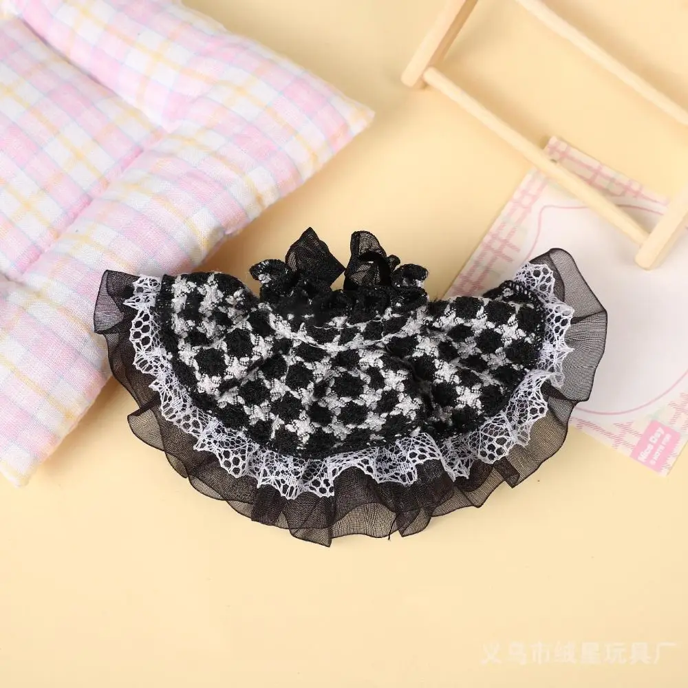 Lace Skirt Clothes for 10cm-15cm Cotton Doll New Plush Doll Suspender Skirt DIY Dress Up Doll Accessories Children Toys Gift