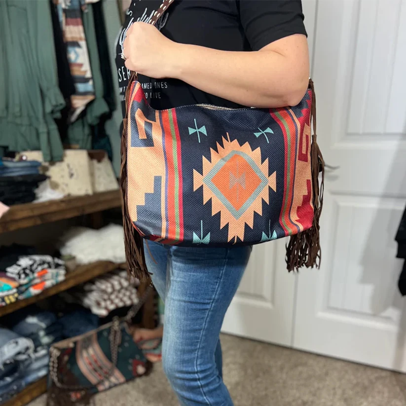 

Bohemian Causal Tassel Shoulder Bag
