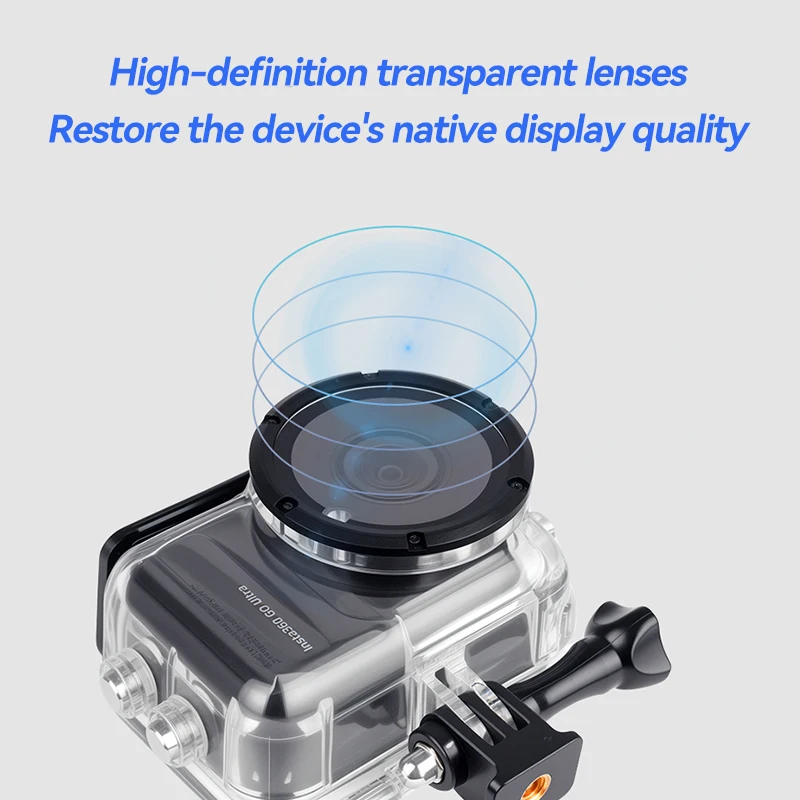 Obudowa do nurkowania dla Insta 360 Go Ultra, wodoszczelna osłona do Insta360 Go Ultra, obudowa do nurkowania, akcesoria do nurkowania pod wodą — zdjęcie produktu 5