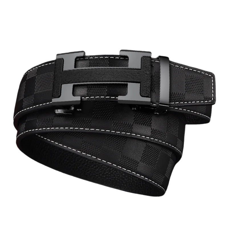 Luxury belt for men Genuine leather belt Alloy buckle, automatic buckle belt, men\'s designer belts, men\'s gifts