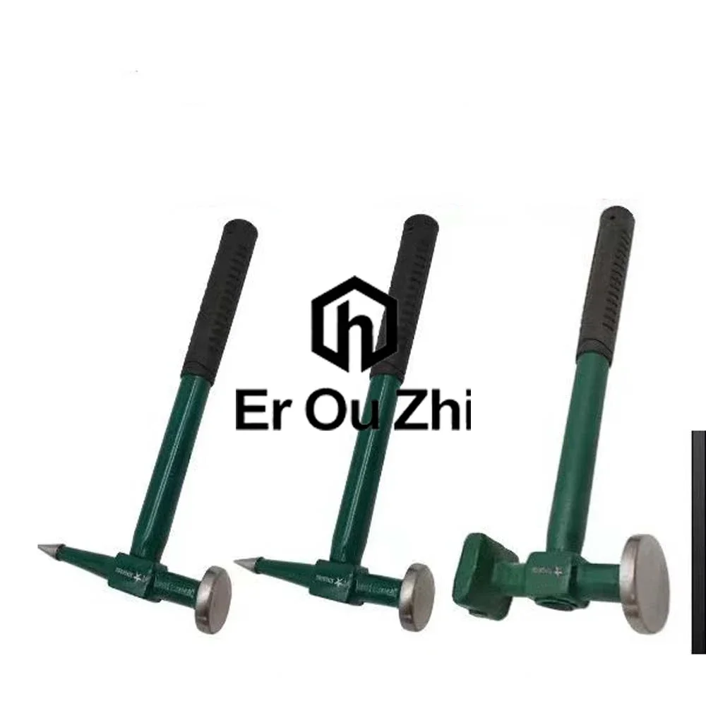 Panel de reparación de Metal para carrocería de coche, martillo para golpear, herramientas manuales de garaje, acabado recto, cara coronada, batidor de abolladuras, martillo para golpes