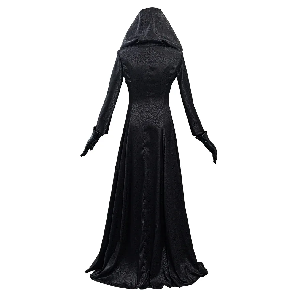 Moth Lady Evil Cosplay Remake Village Vampire Lady Dimitrescu Fantasy Costume Adult Women Dress Halloween Carnival Party Suit