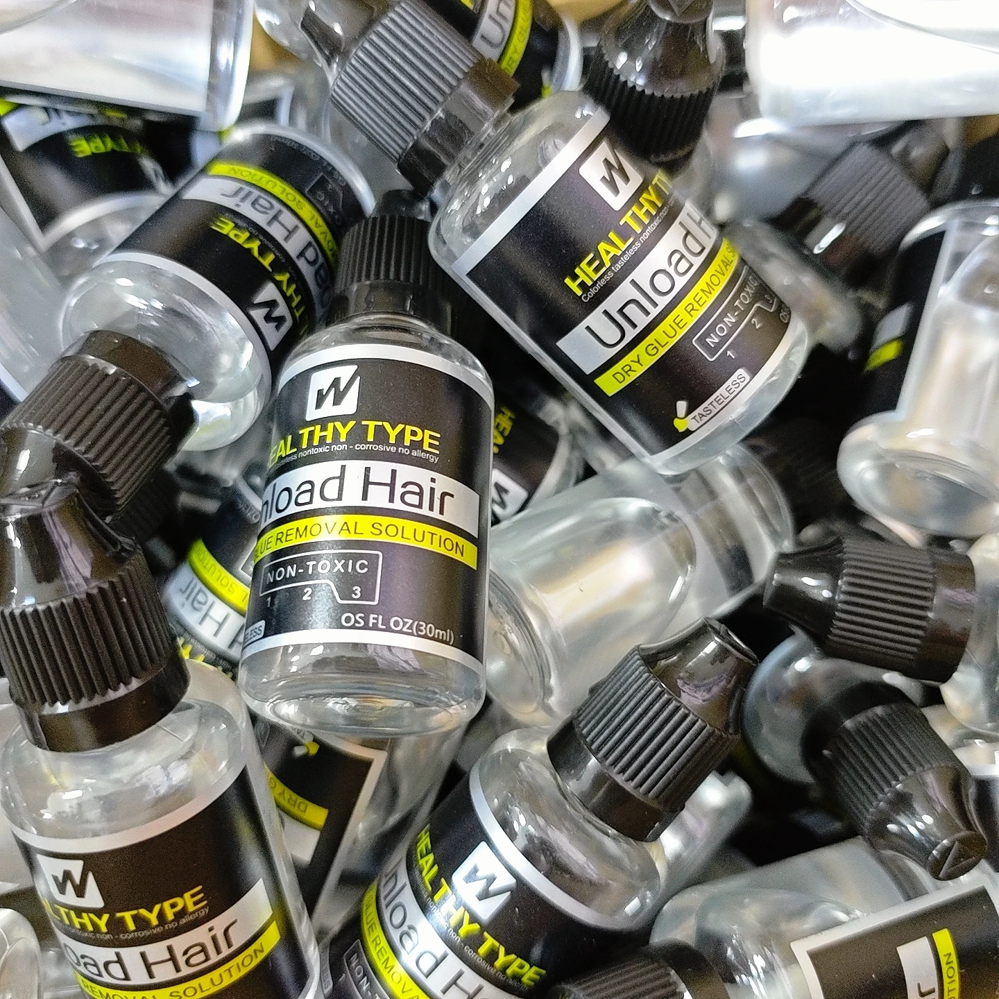 Оптовая продажа, 10 шт., средство для удаления клея для парика, 30 мл, средство для удаления клея для волос, парик для кружевного склеивания, лента для утка кожи, профессиональное наращивание волос