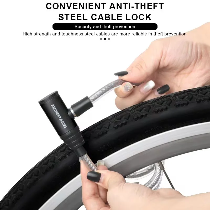 Tragbare Fahrrad Anti-Diebstahl Ring Schloss Hohe Sicherheit Roller Elektrische E-Bike Rennrad Schloss Splitter Fahrrad Kabel Schlösser – Detail 4