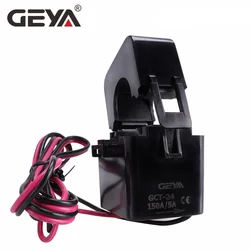 GEYA GCT-24 Open-Close Current Transformer AC Current Sensor Split Core Current Transformer 100A-300A CT