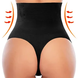 Women Slimming Panties Body Shaper High Waist Thong Belly Control G String Waist Trainer Butt Lifter Panty Hip Shaping Panties