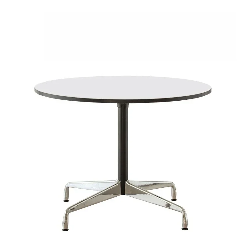 Nordic medieval, household small apartment dining table, designer office meeting table