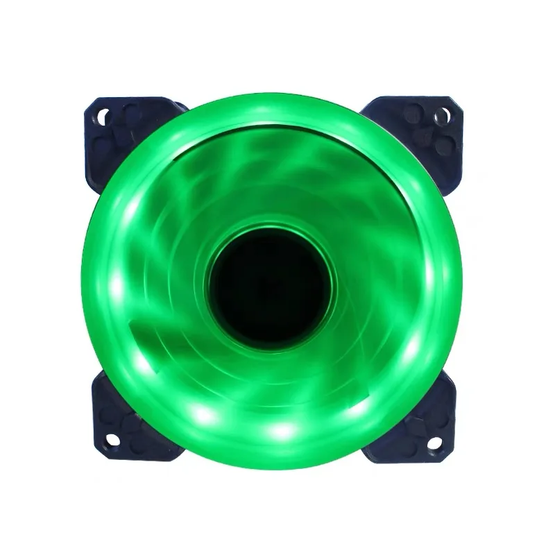 9cm 92mm LED Fan 90mm 4PIN PC Desktop Computer Case Cooling Cooler Fan 12V 9225 92x92x25mm GPU CPU Cooler Double Halo Light