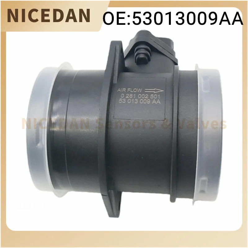 

Датчик расхода воздуха 0281002501 0 281 002 501 53013009AA для Jeep Grand Cherokee, автомобильные детали, аксессуары K53013009AA, новый