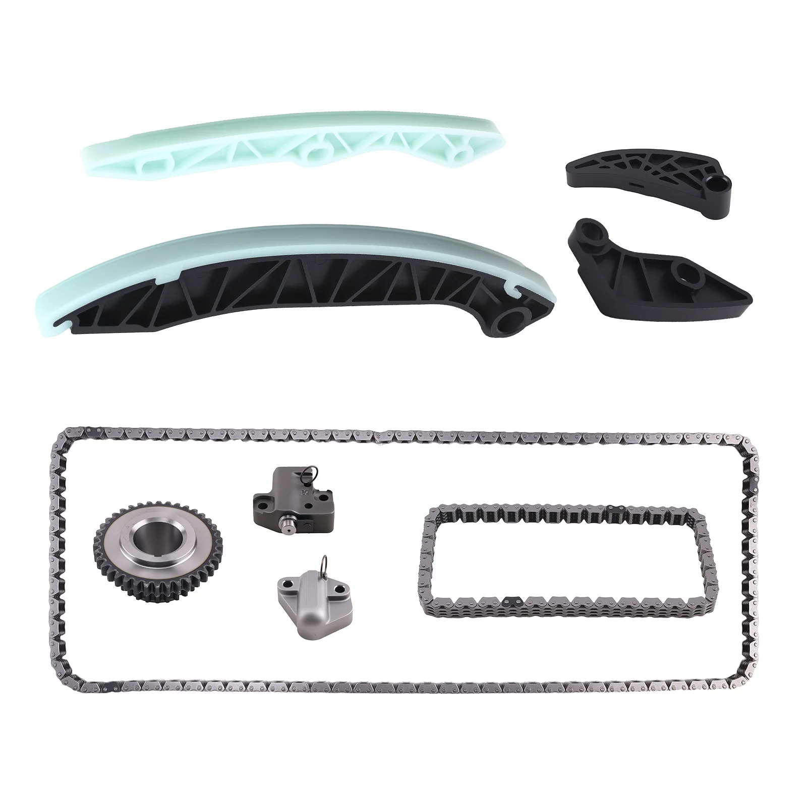 

Timing Chain Kit w/ Guide Rail Crank Gear for Chrysler Sebring Compass 2.4L