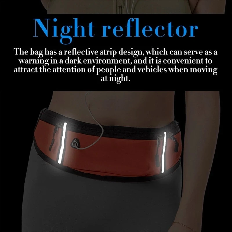 Sport Running Phone For Men Women Bag Waist Fanny Pack Waterproof Male Female Belt Bum Hip Belly Handbag Kangaroo Banano Banana