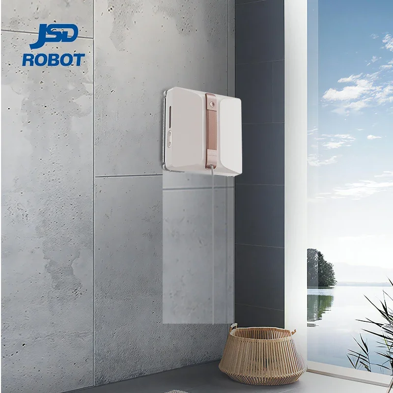 New Arrival WiFi Smart Home Automation Products Window Cleaner Ro bot Dual Water Tank Auto Water Spray Window Cleaning Ro bot