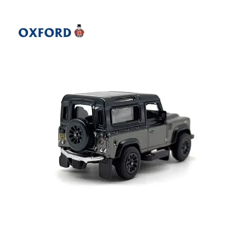 for OXFORD Diecast 1:76 Guardian 90 Ash Off Road Vehicle Alloy Car Model Finished Product Simulation Toy Static Model