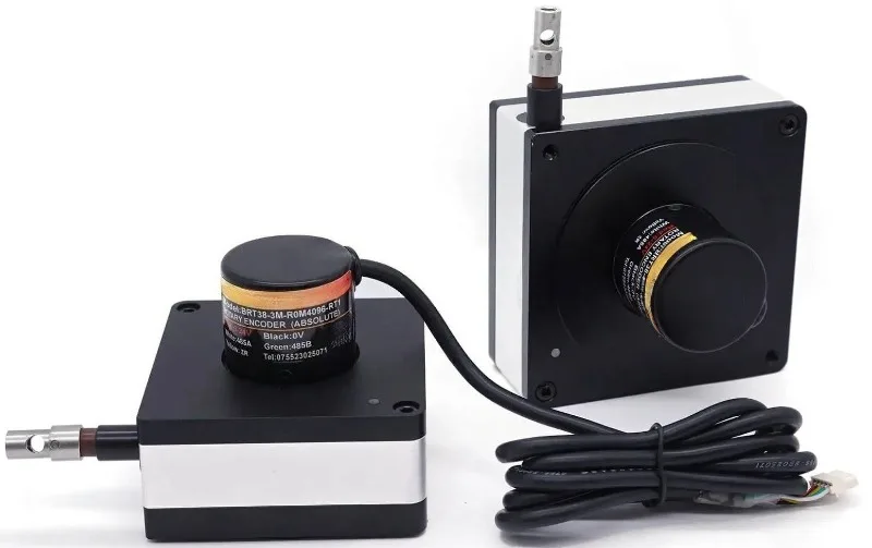 Linear Displacement Sensor SSI CANopen RS485 RS232 Analog Interfaces for Precision Measurement