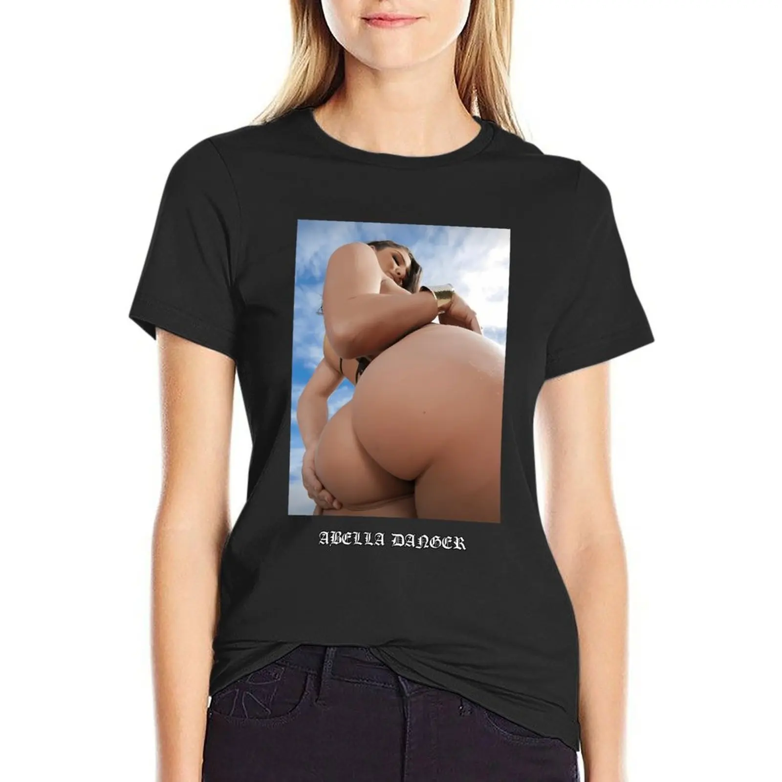 Abella Danger T-Shirt funnys animal prinfor quick drying clothes for Women