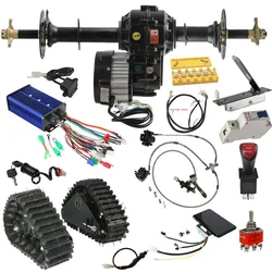 TDPRO Differential 60V 1000W Motor Rear Axle Kit Wheel Track Go kart