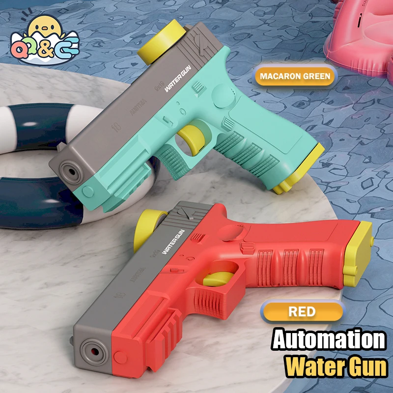 

Electric Water Gun Automatic Continuous Launch Toy High Pressure Guns Summer Adult Boys Girls Outdoor Games Toys for Kids