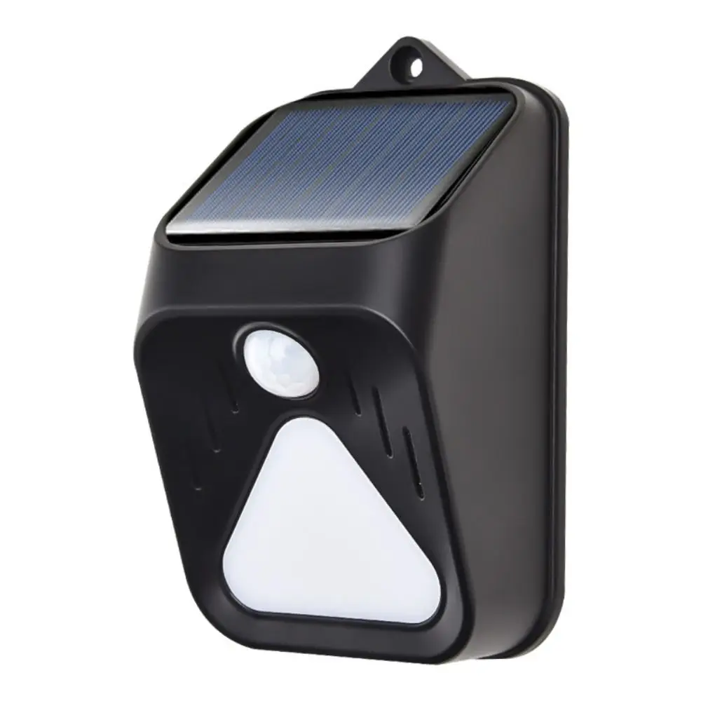 Waterproof Solar Alarm Light Solar Powered Strobe Function Motion Sensor Alarm High Decibel Sound Intelligent Sensing