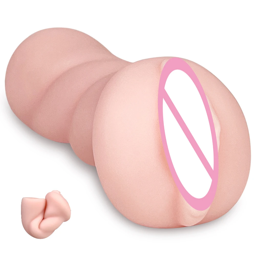 Sex Real Vagina Pussy Male Masturbator Oral Licking Anal Ass Masturbation Cup Adult Games Erotic Products Sex Toys for Men 18+