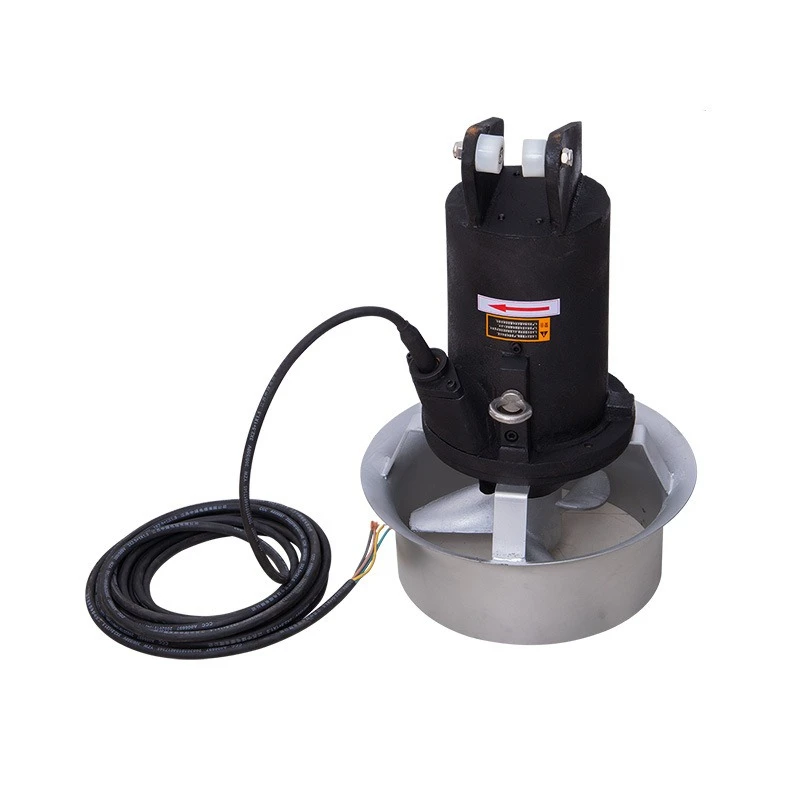 Casting-type submersible mixer: Stainless steel sewage treatment flow mixer specially designed for anaerobic