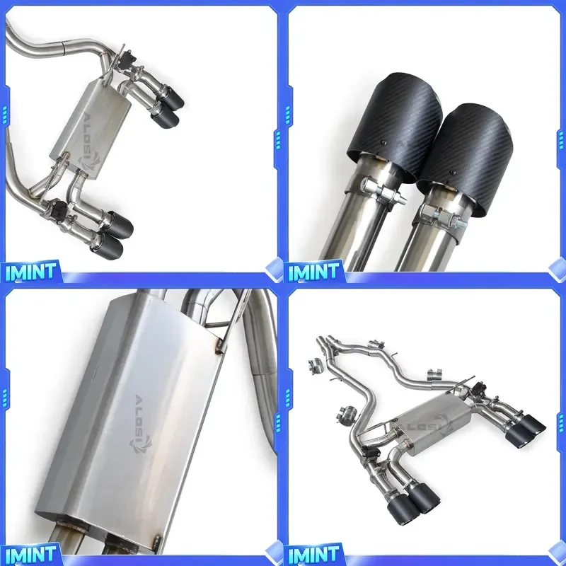 Wholesale Supply High Efficiency Smart Valve Catback Exhaust Fit for M2C M2CS F87 S55 3.0T 2018-2020 SS304 Racing Upgrade