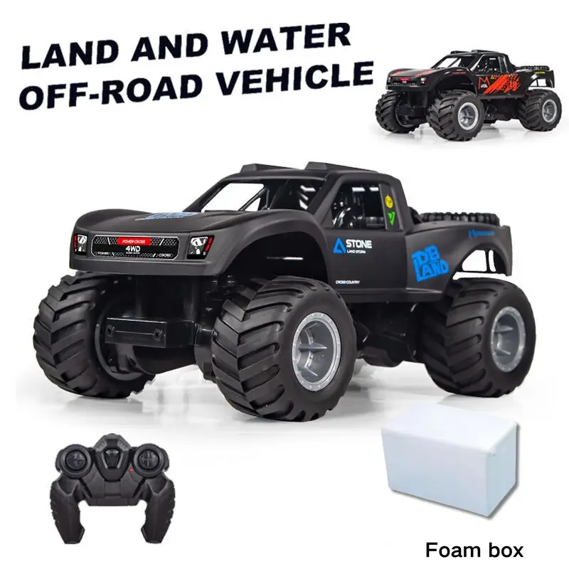 JJRC Q156 Remote Control Toy 4WD Off Road Amphibious Climbing Vehicle Waterproof Stunt Remote Control Car children Toys Gift