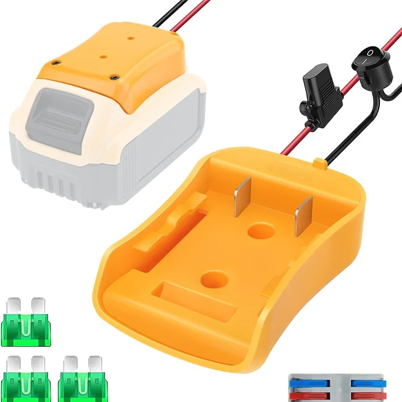 

A25F-Power Wheel Adapter For Peg-Perego Kids Ride-On Toy For Milwaukee18v Battery