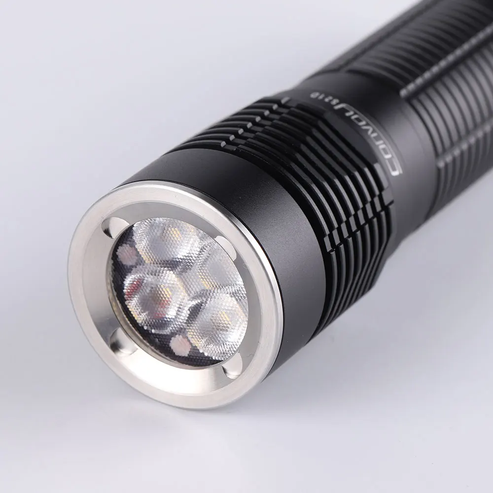 Convoy-クワッドレンズ付き懐中電灯s21d 21700,219b 519a xpl hd 12