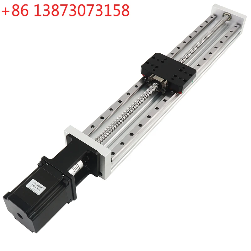 

HPV11 NEMA23 ball screw SFU1204 SFU1210 with Linear Guides 500mm MGN12 +23HS5628 motor for CNC milling machine