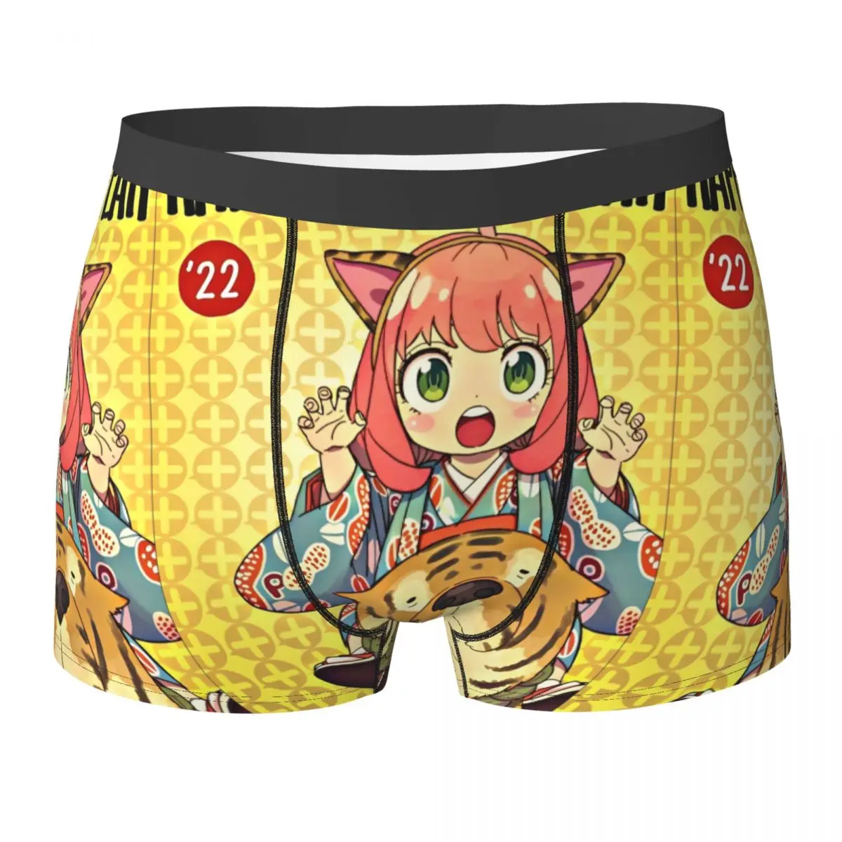 

SPYﾗFAMILYS Underwear Anya Men Boxer Brief Comfortable Boxer Shorts Trenky Customs Oversize Panties