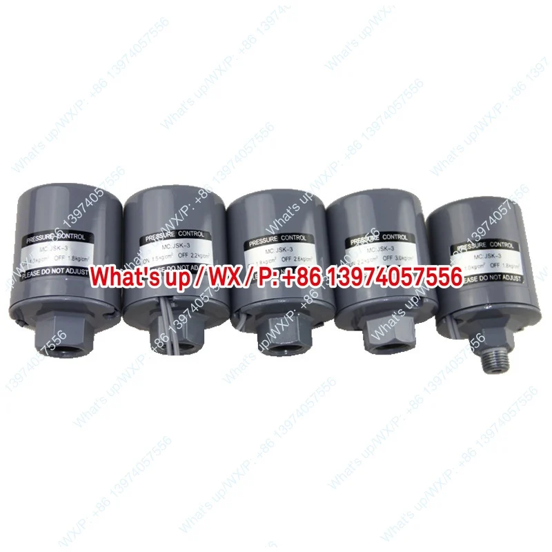 5pcs   Automatic water pump pressure switch Household hot and cold water self-priming pump  water pressure flow booster pump