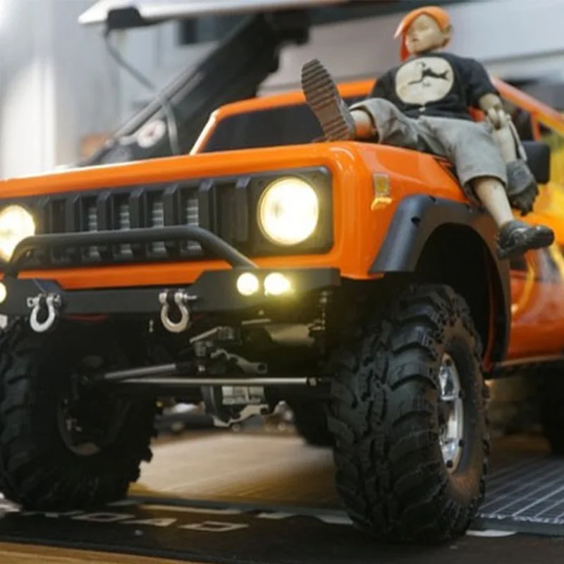 Czerwony Kot Redcat GEN8 zdalnie sterowany elektryczny model samochodu 1/10 wspinający się przez most drzwiowy, napęd na cztery koła, pojazd terenowy, dostępny od ręki.