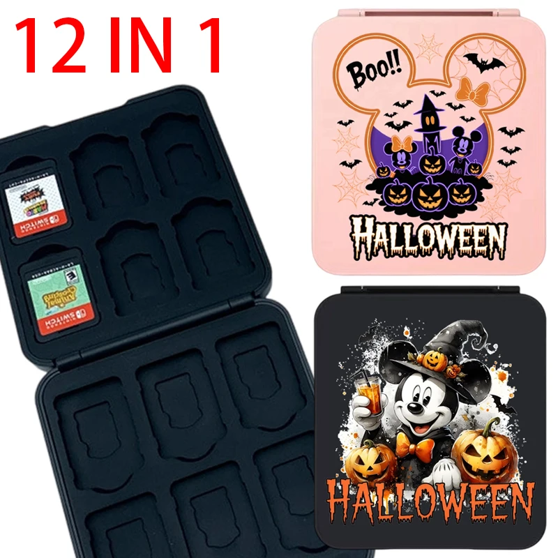 

12 in 1 Switch Game Card Storage Box Protective Case for Nintendo Switch OLED NS Game Card Box Cartoon Magnetic Cartridge Box