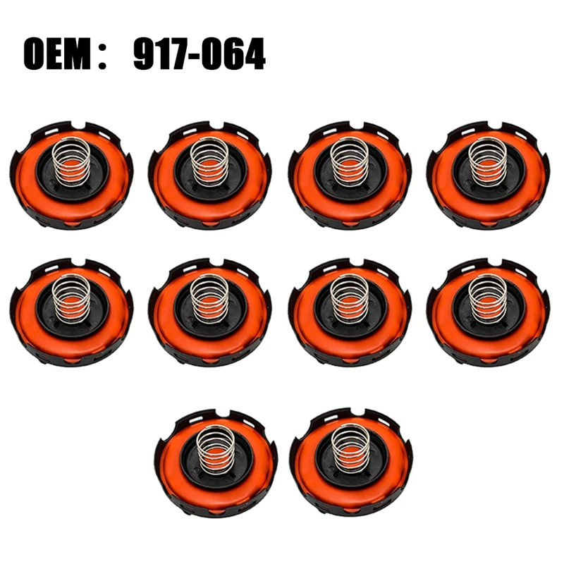 10PCS PCV Valve Diaphragm Repair Kit 917064 For Audi A3 A4 Q3 Q5 Quattro For Volkswagen VW Beetle Golf Jetta 06H103495E