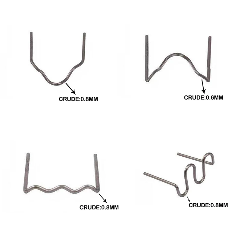 100pcs Hot Stapler Staples For Plastic Welder Automotive Plastic Repair Machine Welding Wire Car Bumper Repair Welding Machine